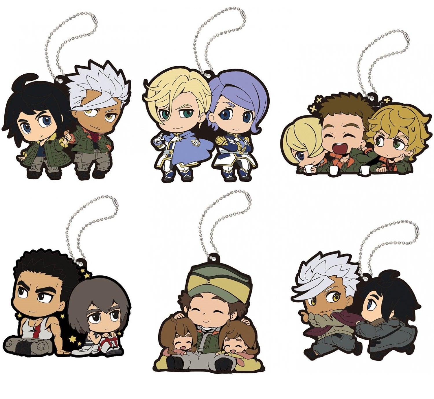 Rubber Mascot Buddy-Colle Gundam: IBO Bonds of Iron-Blooded