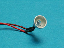 H255 Aluminium Light Bracket for 5mm LED (4pcs)