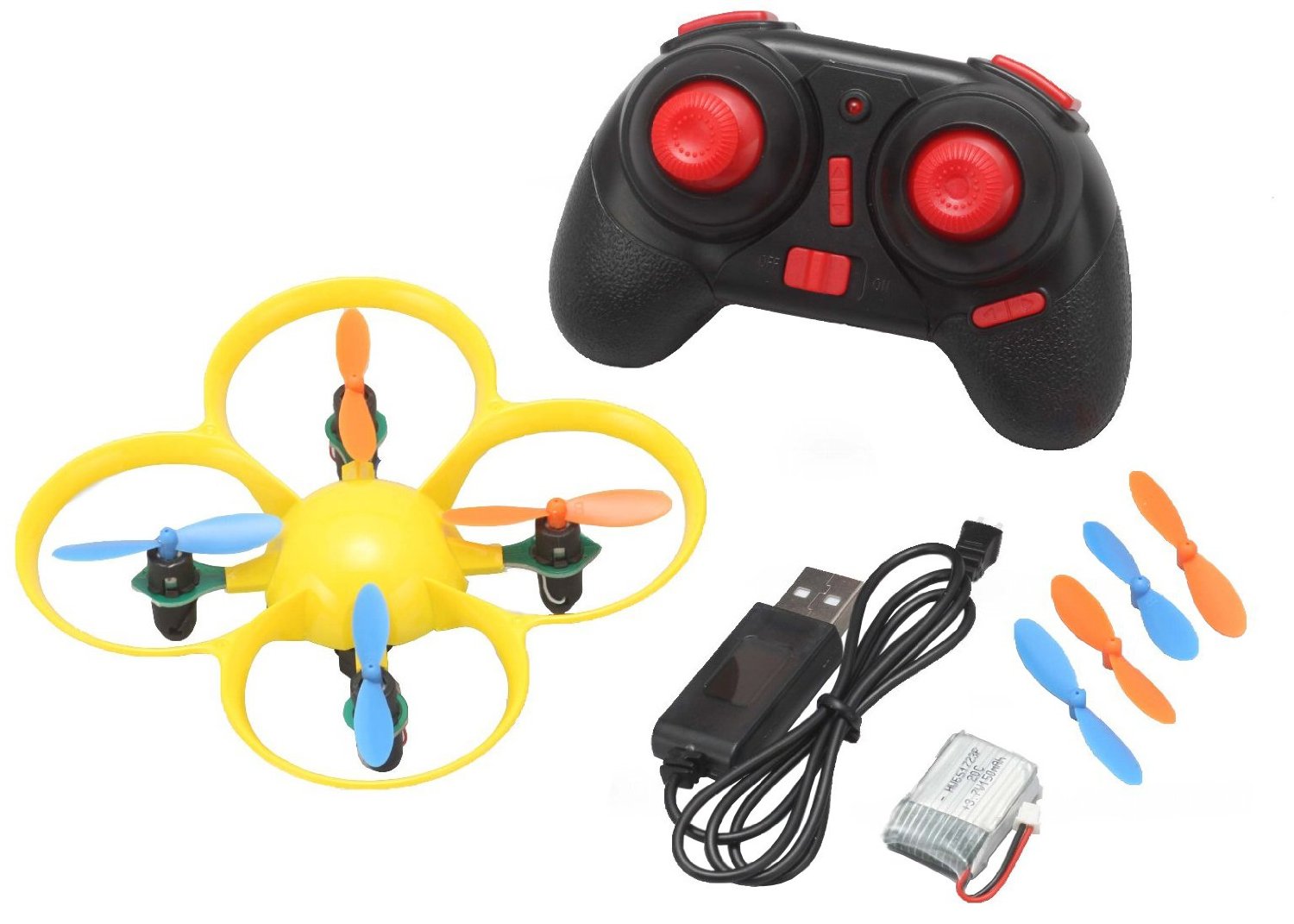 HM-X68AY HM-X68AP Micro Multicopter HMX68 Yellow