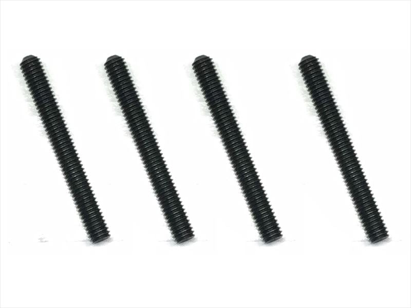HSB-325 Stainless steel hollow screw 3 Ć 25mm 4 pcs. (Black plat