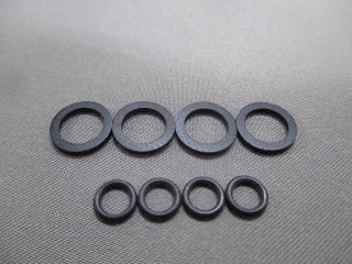 JP-424 TT-02 Bearing Dust Cover & Gear Diff O-Ring