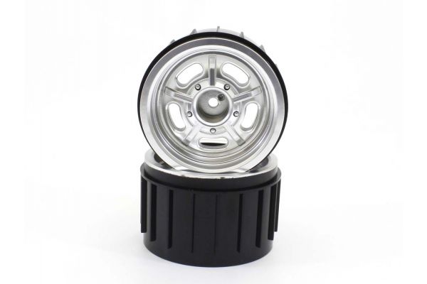 KBH001SC Wheel (Satin Chrome/2pcs/MAD WAGON VE)