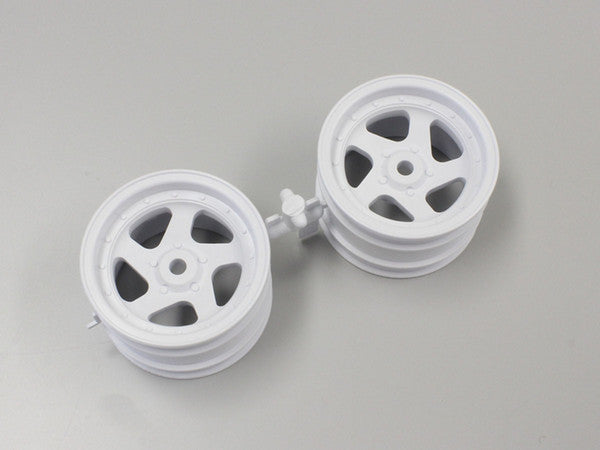 OTH244W 5 Spoke Wheel 43mm White (2pcs) for Optima