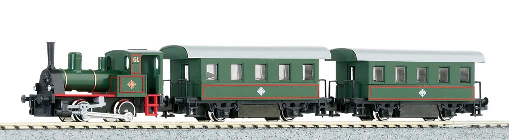 10-503-1 Chibi-loco Set Steam Locomotive of Fun Town
