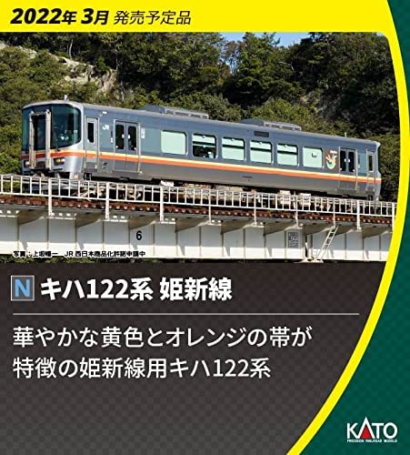 10-1511 Series KIHA122 (Kishin Line) Two Car Set (