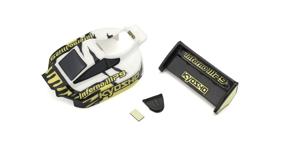 MBB03WBK Body Set (INFERNO MP9 TKI3/White/Black)