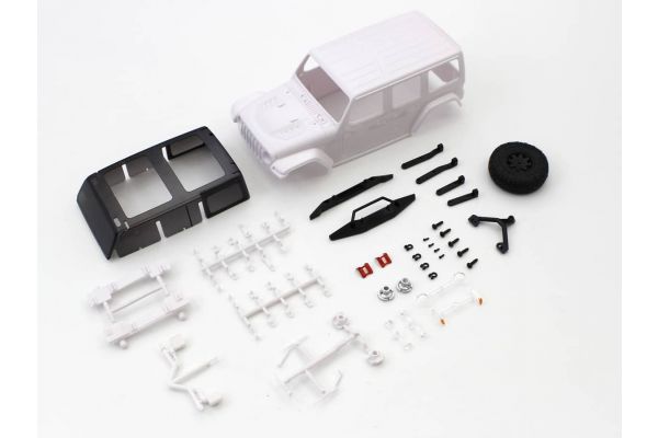 MXN01 JEEP WRANGLER RUBBICON White Body Set