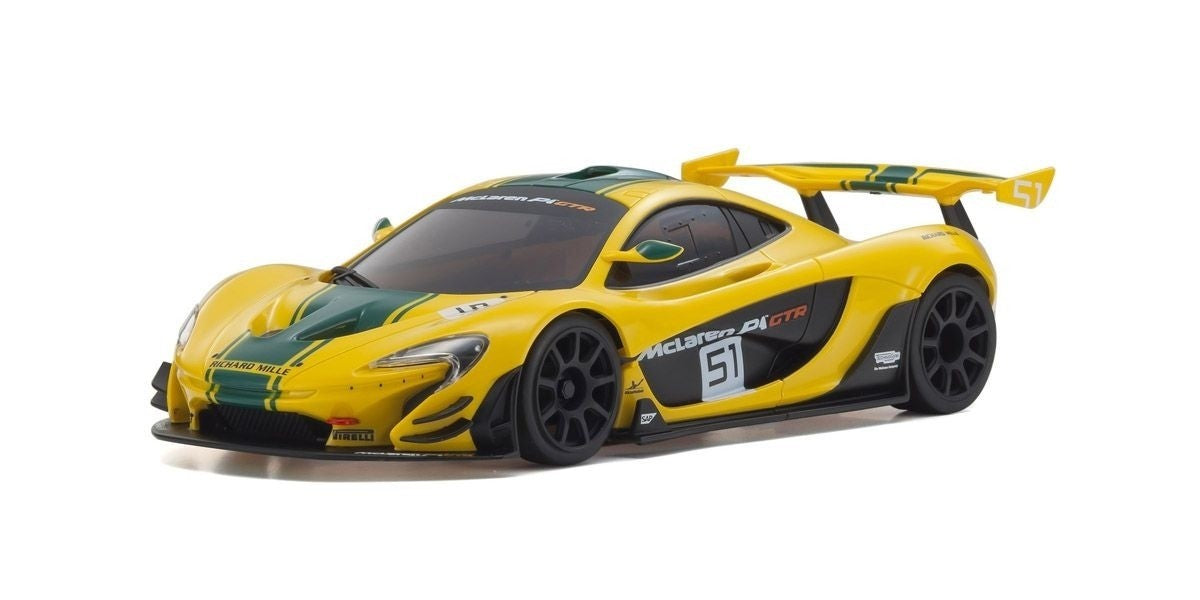 MZP235YG ASC MR03RWD McLaren P1 GTR Yellow/Green