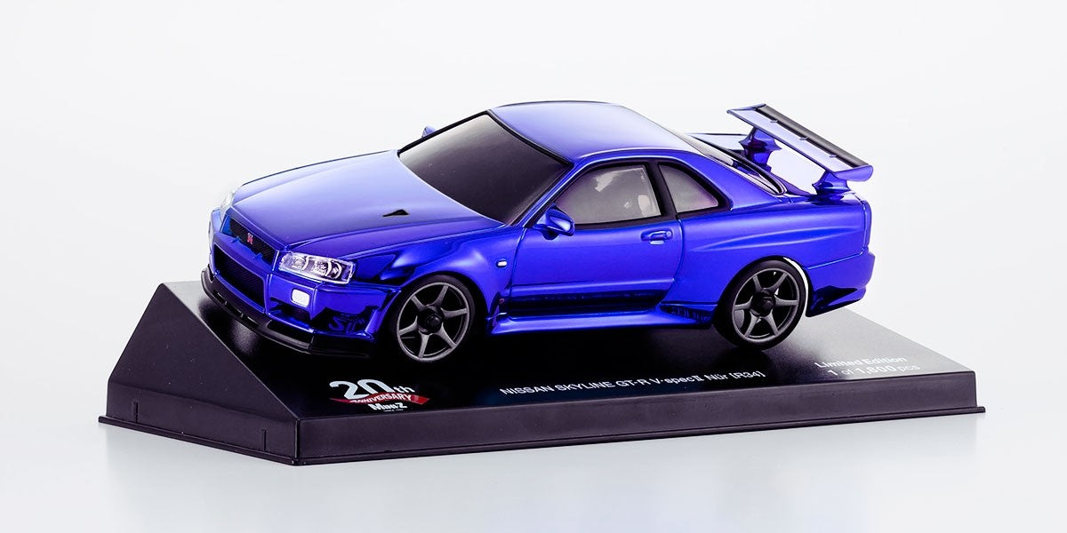 MZP427CBL NISSAN SKYLINE GT-R V Spec Ⅱ Nur (R34) Chrome Blue Spe