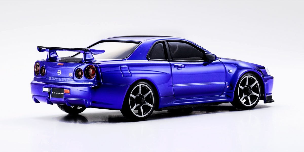 MZP427CBL NISSAN SKYLINE GT-R V Spec Ⅱ Nur (R34) Chrome Blue Spe