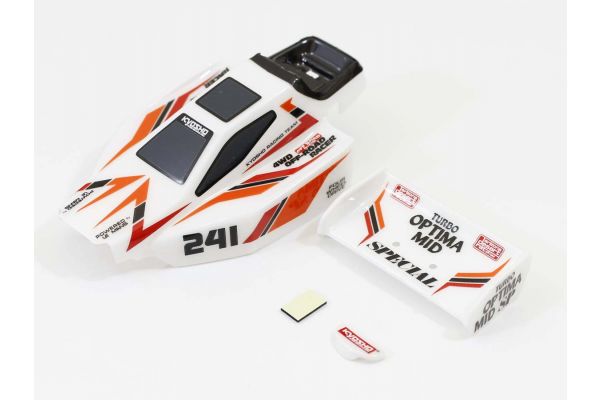 MBB09W Body Set (TURBO OPTIMA Mid Special/White)