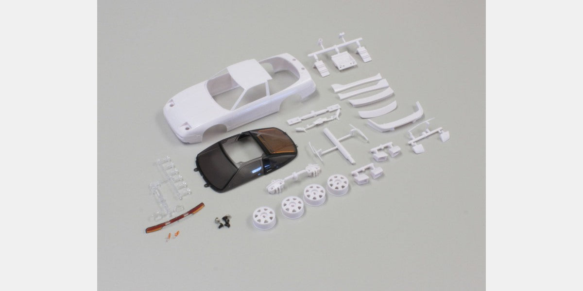 MZN179 NISSAN 180SX White body set(w/Wheels)