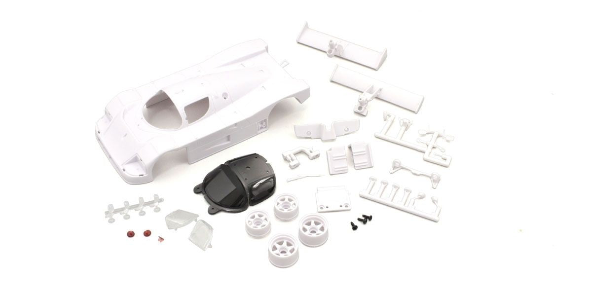 MZN193 SAUBER MercedesC9 White body set(w/Wheel