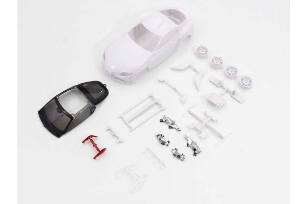 MZN202 Toyota GR Supra White Body Set w/Wheel