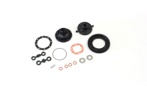 LA375-01 Center Diff. Gear Case Set(ZX6.6)
