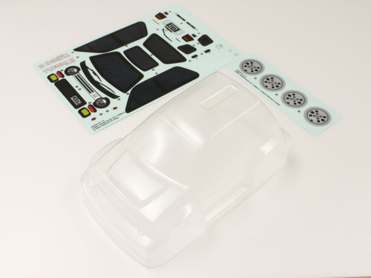 MBB06 Clear Body Set (HONDA CITY TURBOⅡ)