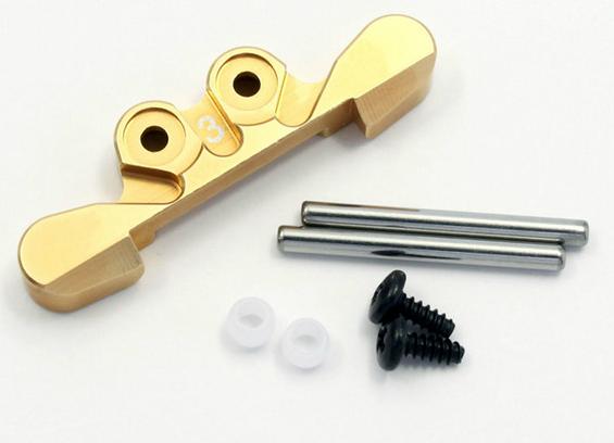 MBW025G-3 Aluminum Rear Suspension Mount (3 ? / Gold)