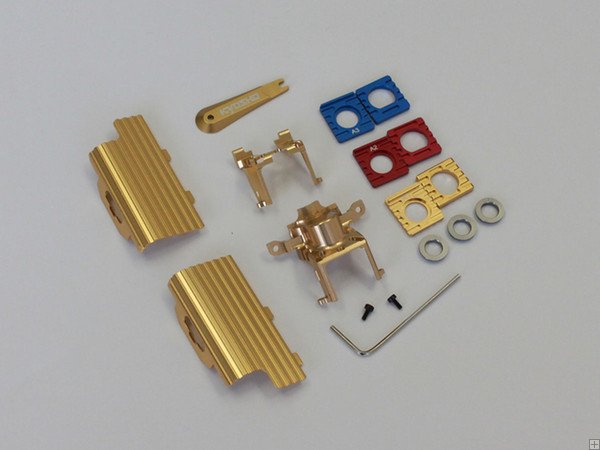 MBW2013HG Aluminium Heat Sink Parts Set (Gold / MB-010)