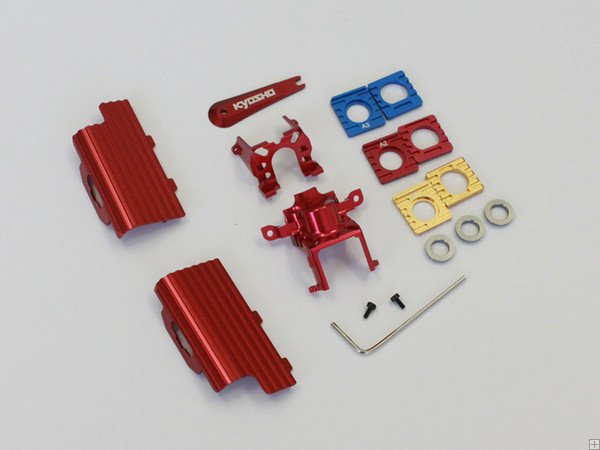 MBW2013HR Aluminum Heat Sink Parts Set for MB-010 (Red)
