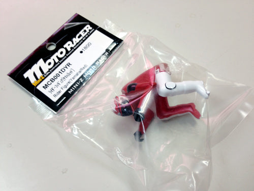 MCB001DYR Rider Figure (Yamaha / Red)