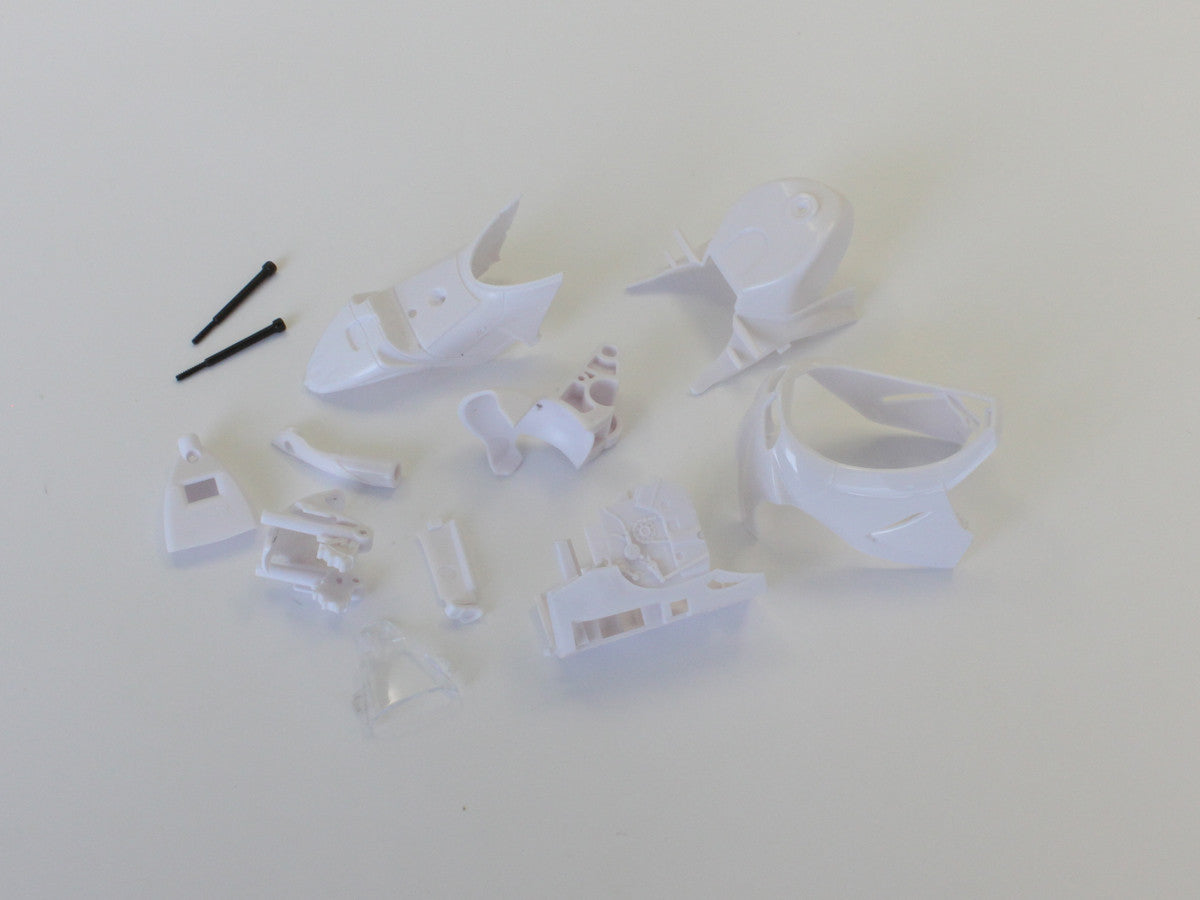 MCN003H White Body Set (Honda RC212V / Unpainted)