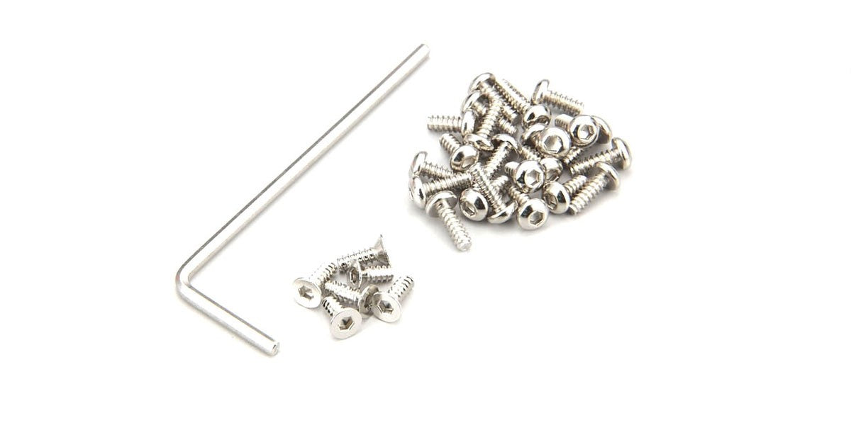 MDW020 Butten HEX Screw Set(MINI-Z AWD/Nickel)