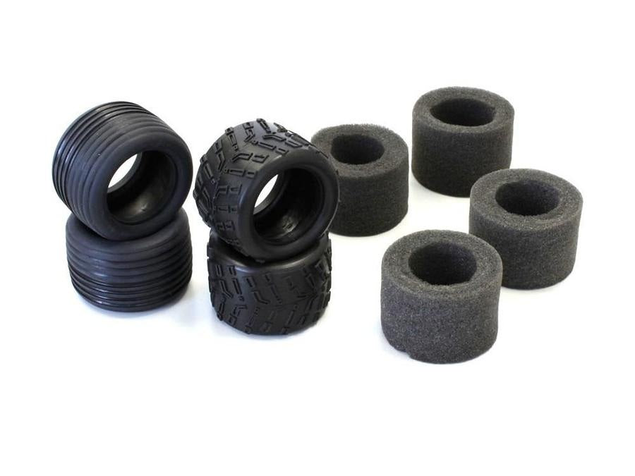 MMT05 Monster Tire an Inner Set (Rib and Block)