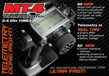 三和 Airtronics SANWA MT-4 テレメトリ 4CH Banzai Hobby – Sanwa MT-4 2.4G telemetriával – BanzaiHobby