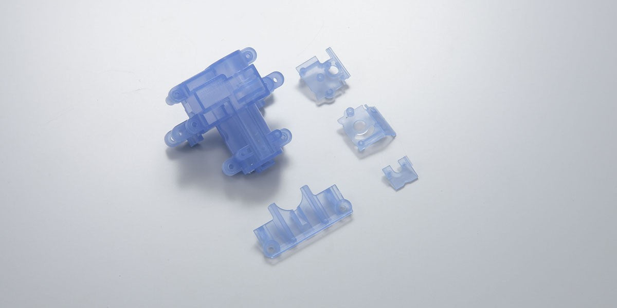 MVF04CB Skeleton Servo Case Set(Clear Blue)