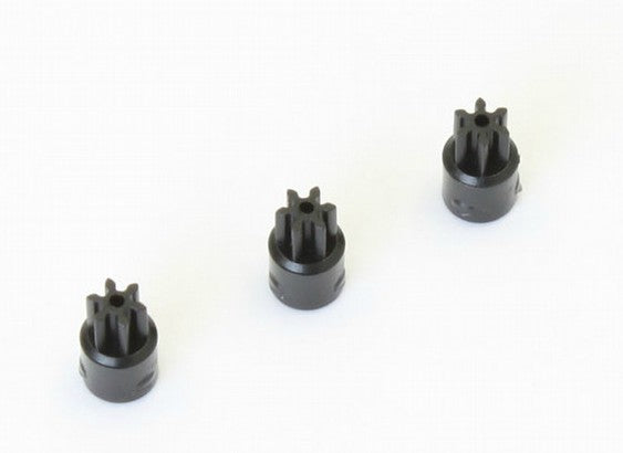 MZ6BK-06 Mini-Z Pinion Gear Set 6T - Black