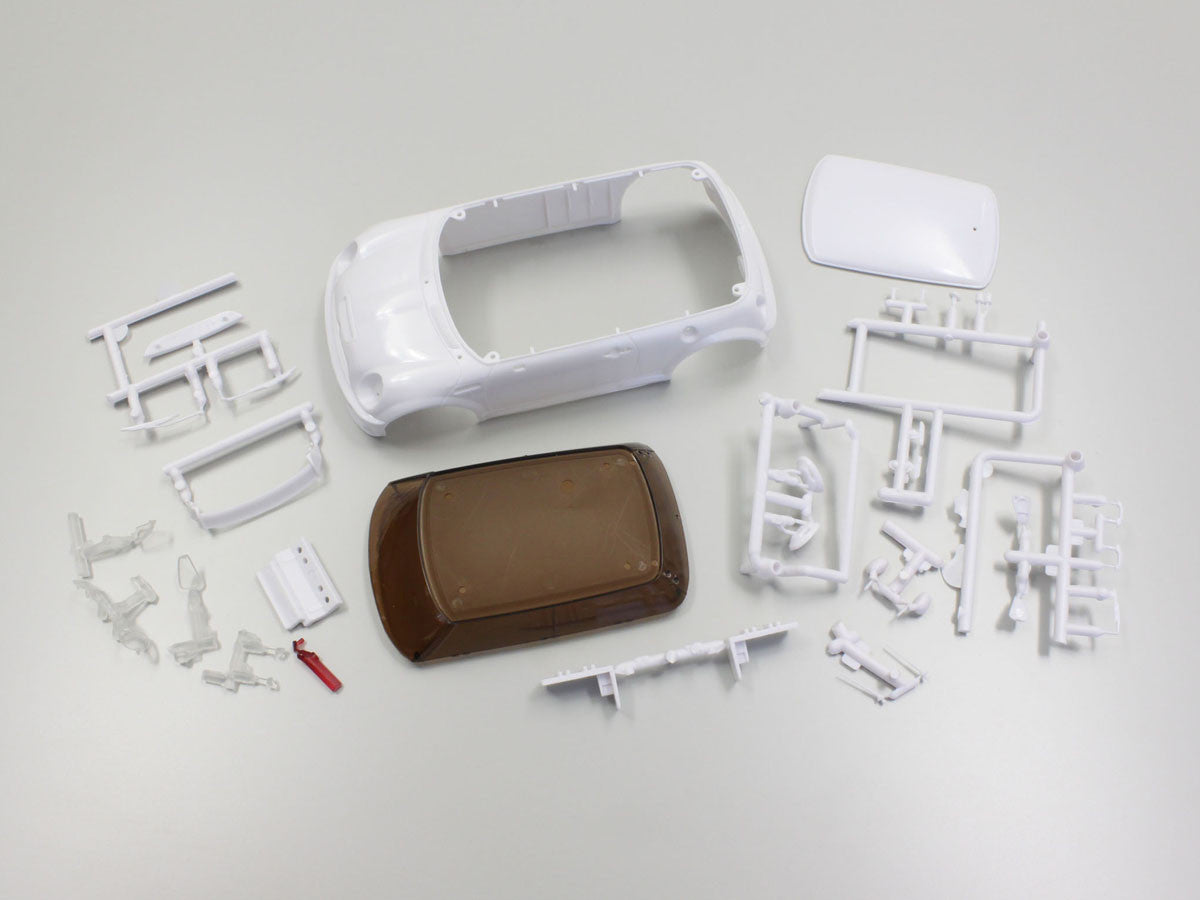MZN118 Mini Cooper S JCW GP White Body Set (Unpainted)