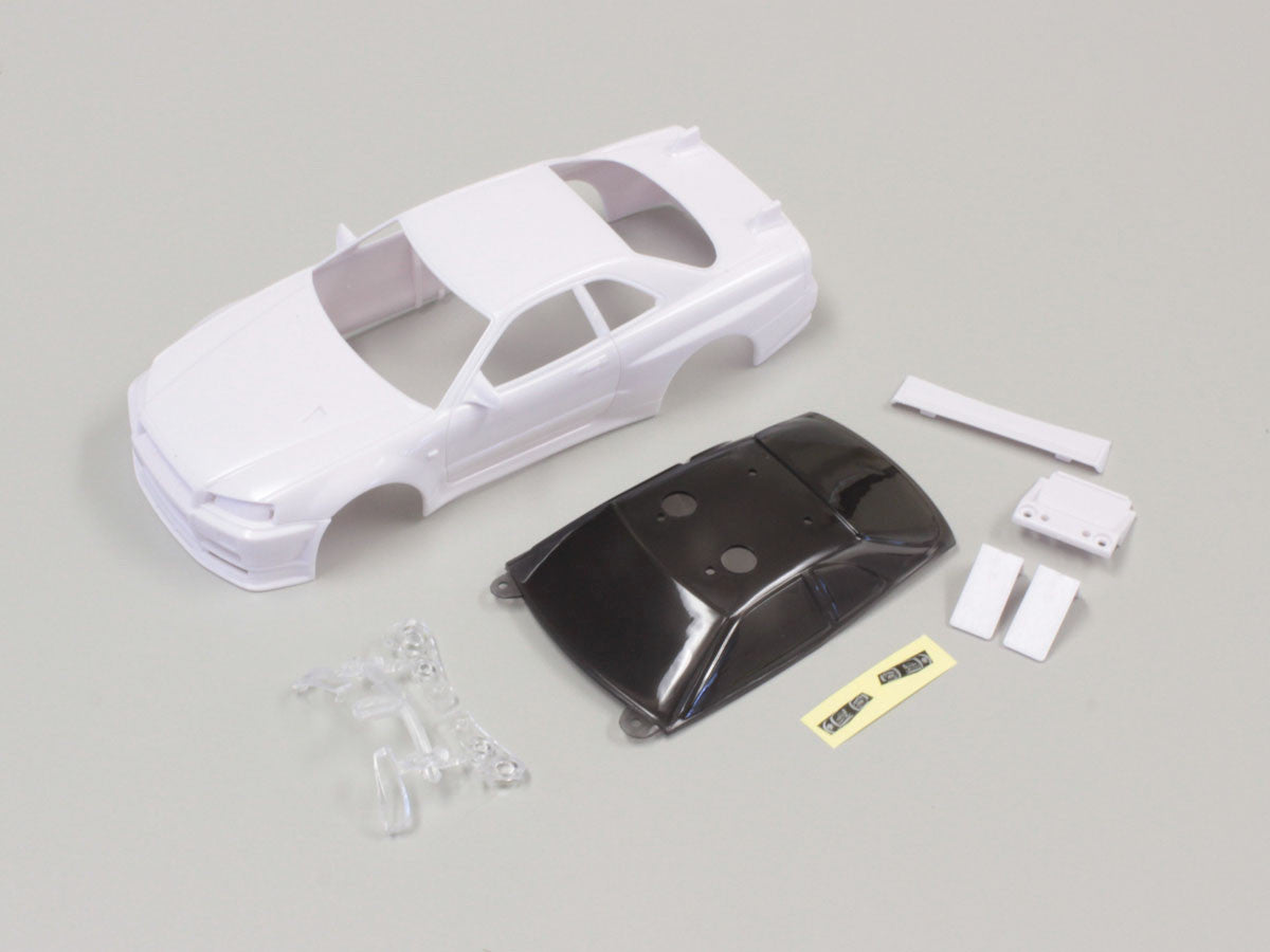 MZN168 Nissan Skyline GT-R R34 White Body Set