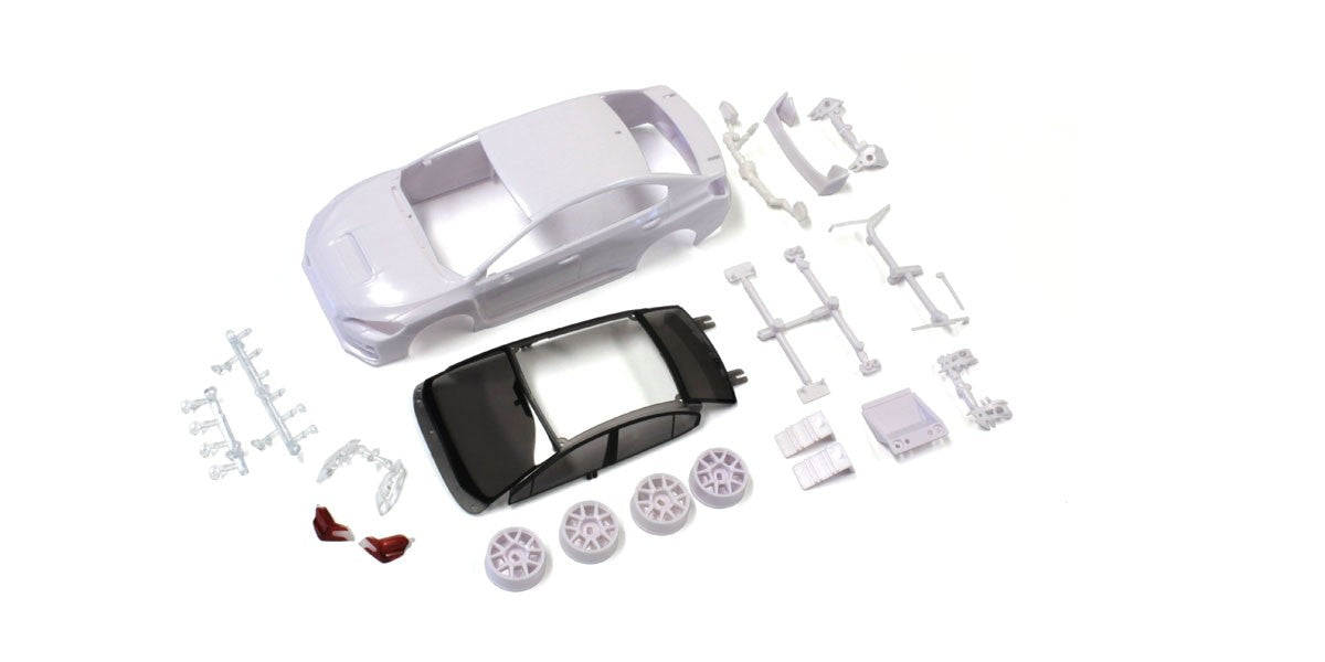 MZN185 SUBARU WRX STI White Body Set w/Wheel