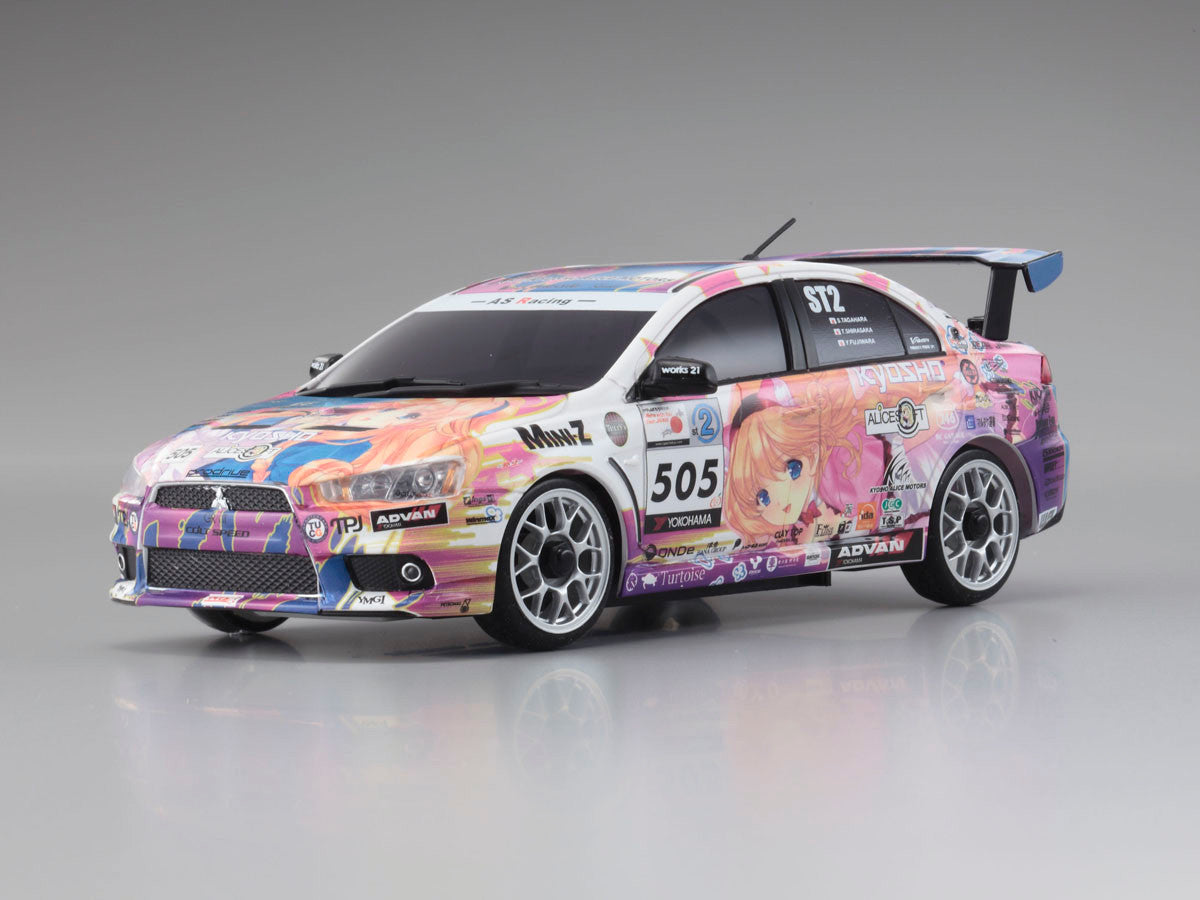 Kyosho MZP409A2 ASC MA-010 & 015 Alice Motors Lancer Evo X 2011