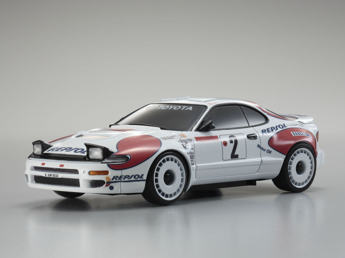 京商　ASC トヨタ　セリカ　WRC 1992 カルロス　MZP418CS Banzai Hobby - Kyosho MZP418CS Toyota Celica Turbo WRC No. 4 1992