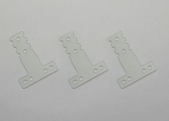 MZW409S FRP Rear Suspension Plate (3pcs/MR-03 Soft / MM / LM)