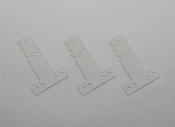 MZW410S FRP Rear Suspension Plate (/ 3pcs/MR-03 Soft / RM / HM)