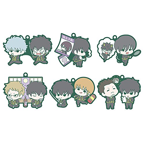 Rubber Mascot Buddy-Colle Gin Tama Deputy Chief 24 pm 6pcs
