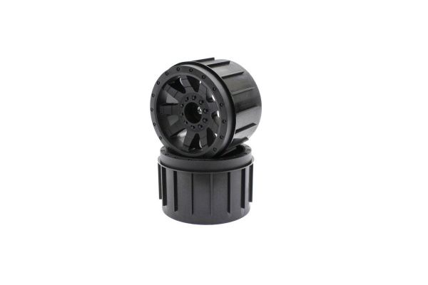 NTH001BK Wheel(Nitro Tracker/Black/2pcs)