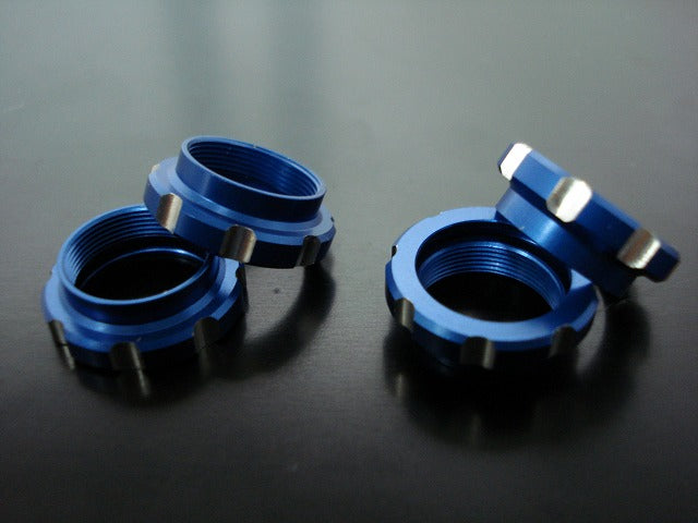 OD1007 Overdose Shock Adjustment Nut for Yokomo Blue