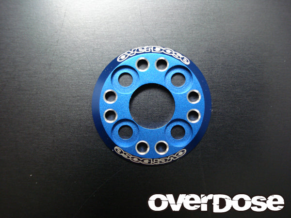 OD1036 OVERDOSE Spur Gear Support Plate (Blue)