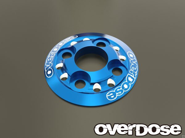 OD1104 Spur Gear Support Plate Type-2 (Light Blue)