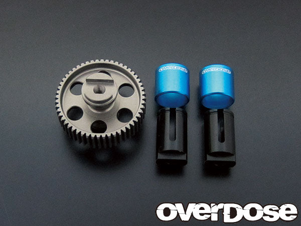 OD1130 Solid Rear Axle Set (For Tamiya TA06)