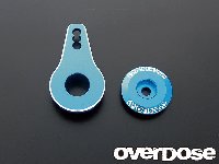 OD1144 Alloy Servo Saver Horn Light Blue High Torque Servo Saver