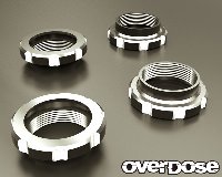 OD1148 Aluminum Damper Adjustment Nut (Silver)