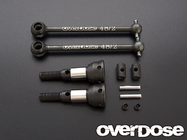 OD1177 More Angle Drive Shaft Set (48mm/2mm) for Drift Package