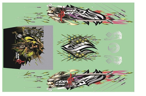 OD1196 OVERDOSE Team Weld Graphic Decal