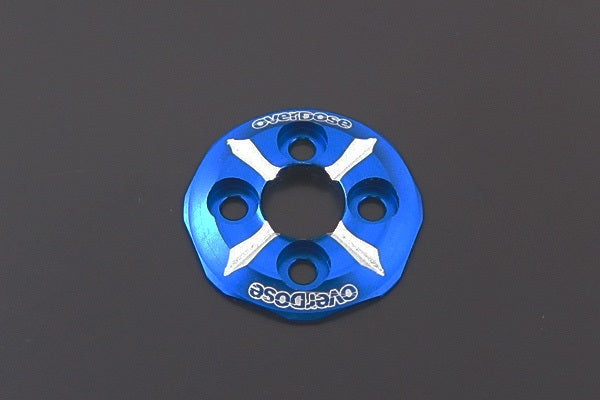 OD1209 Type 3 Spur Gear Support Plate Dark Blue