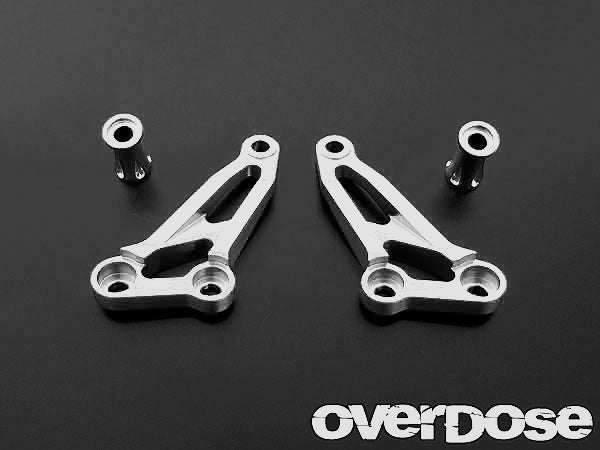 OD1256 Aluminum Front Brace for Yokomo Drift Package (Silver)