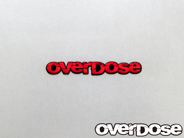 OD1337 OVERDOSE Sticker Small Red